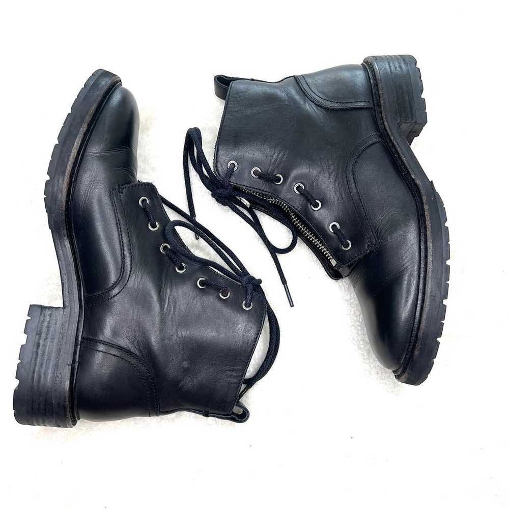 rag & bone Cannon Low-Heel Boot Black  Size 7 - image 4