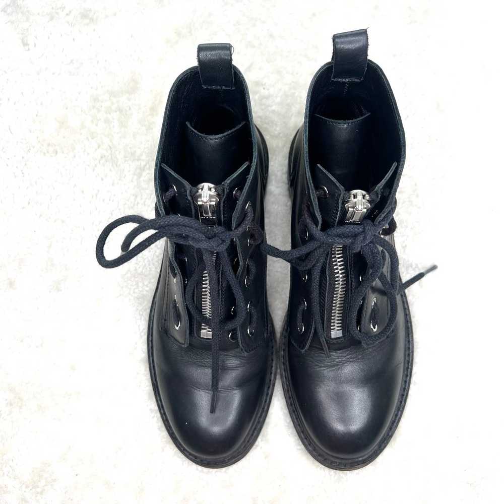 rag & bone Cannon Low-Heel Boot Black  Size 7 - image 8