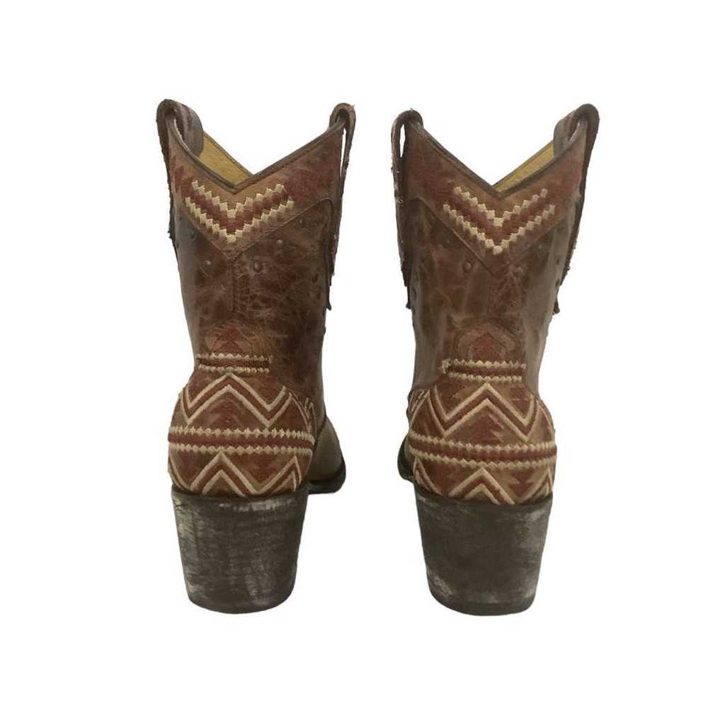 Old Gringo Yippee Ki Yay Alexa Boots Brass Brown … - image 6