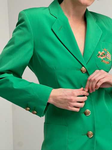 Fun Vintage Holly Green Pant Suit