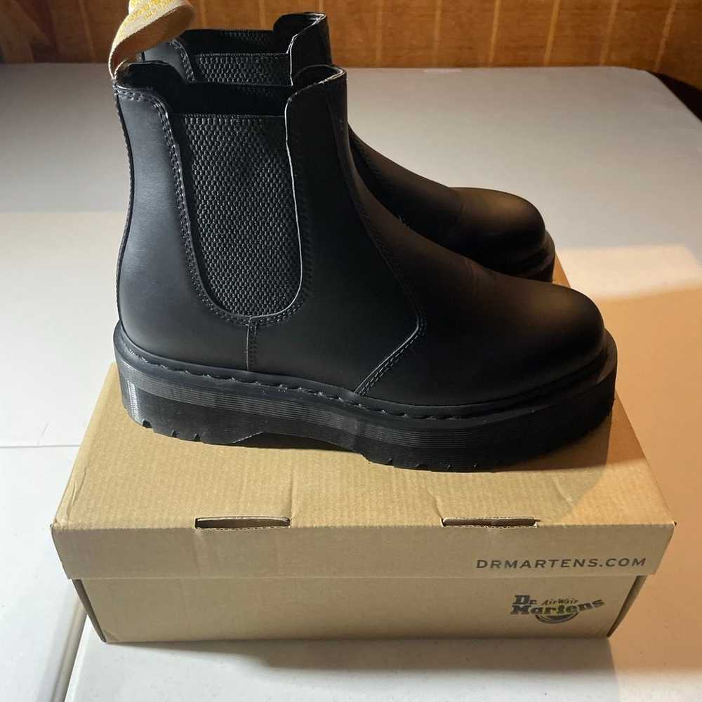 Black 2976 Felix Platform Chelsea Boots - image 2