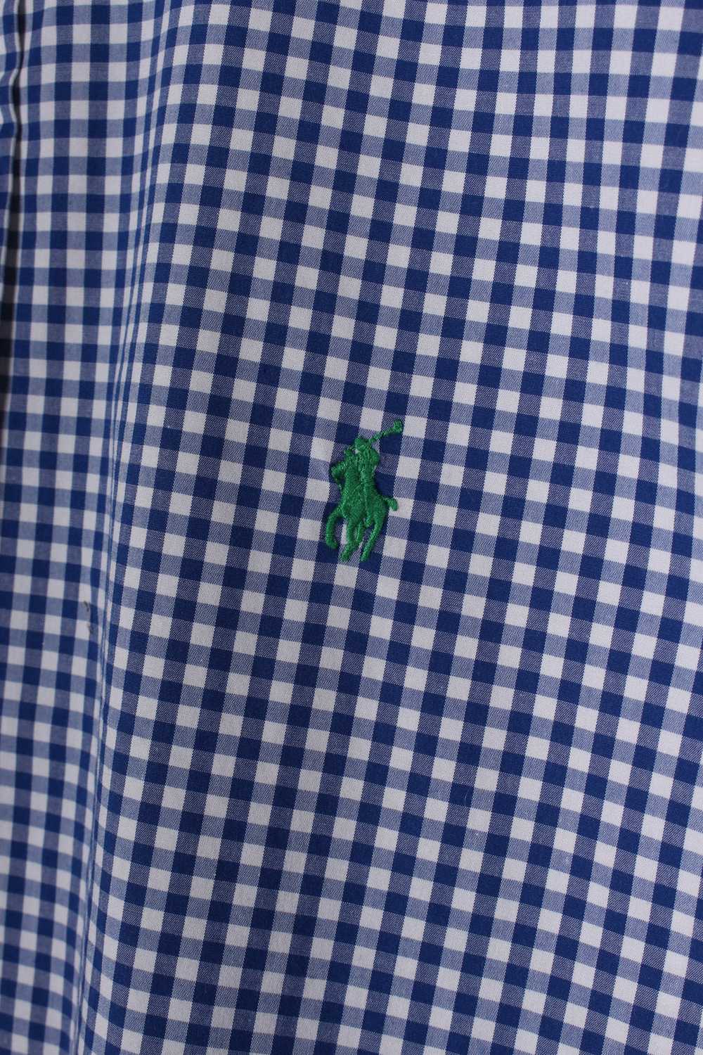 Ralph Lauren Checked Shirt Blue Large - image 2
