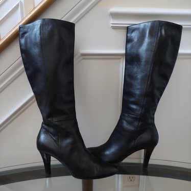 Gucci Heeled Boots zip up tall boots women's 10.5… - image 1