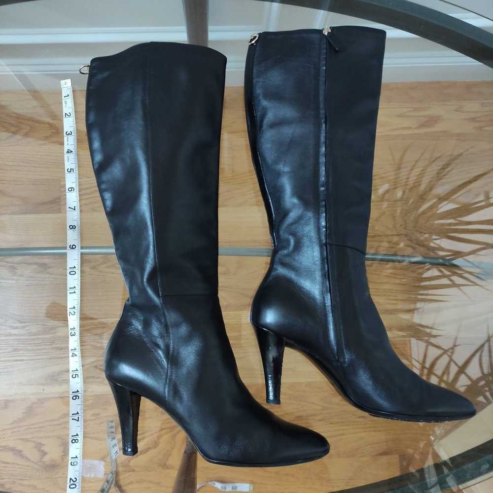 Gucci Heeled Boots zip up tall boots women's 10.5… - image 3