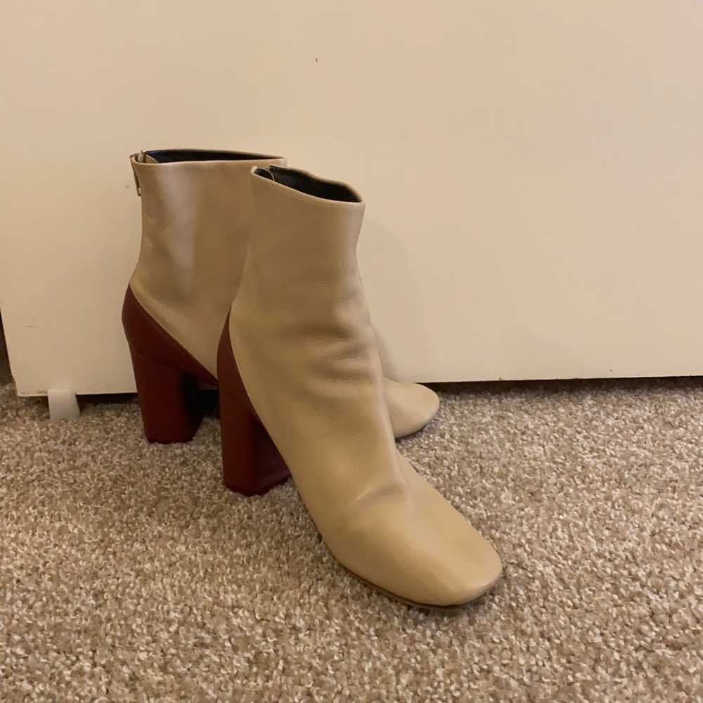 Celine Beige Ankle Boots - image 1