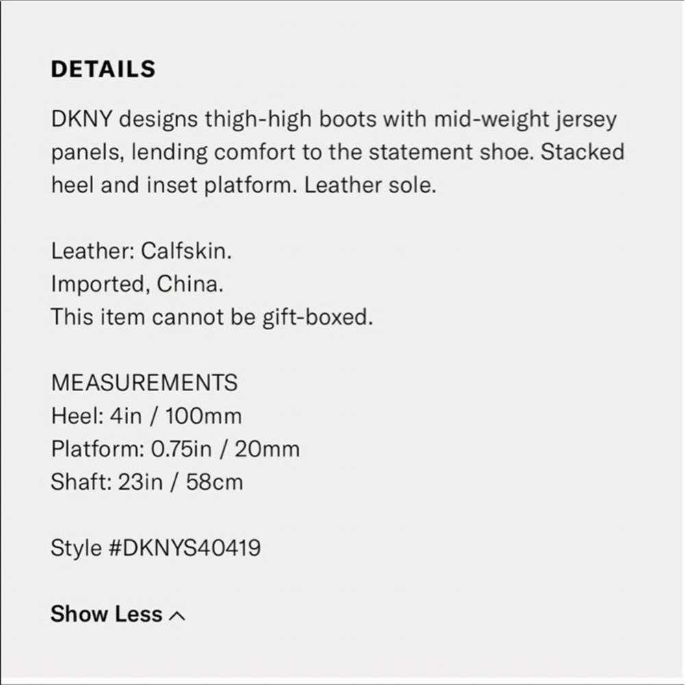 DKNY Over the Knee Boots - image 3
