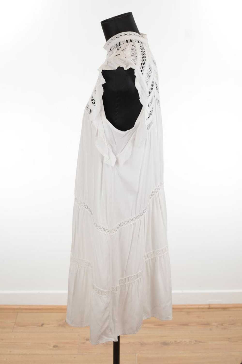 Circular Clothing Robe en coton Bash blanc. Taill… - image 3