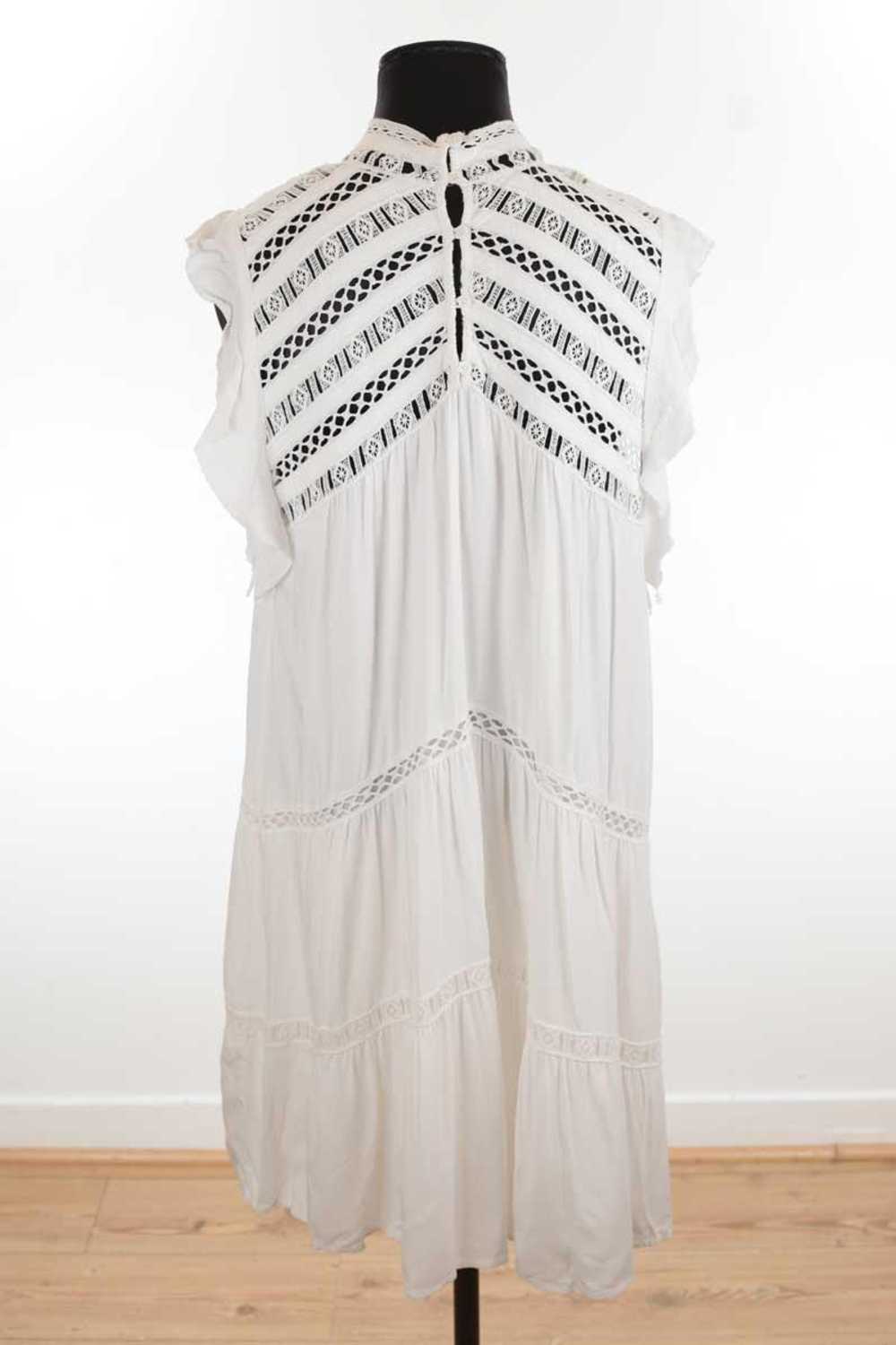 Circular Clothing Robe en coton Bash blanc. Taill… - image 4