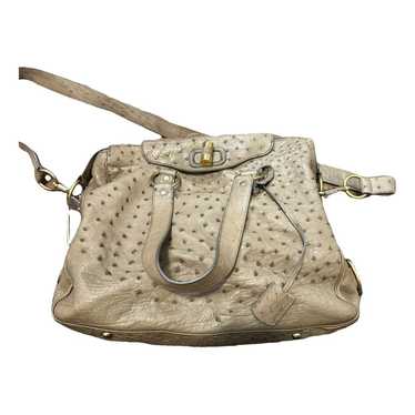 Yves Saint Laurent Ostrich handbag - image 1