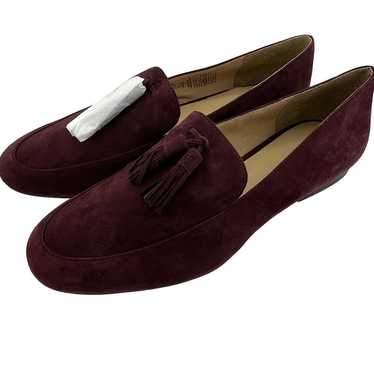 Lands' End Women's Slip Suede Casual Comfort Tasse