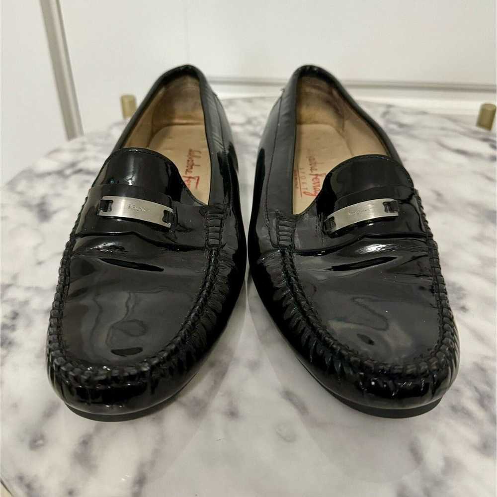 Salvatore Ferragamo Sport Loafers Size 6.5B Vinta… - image 2