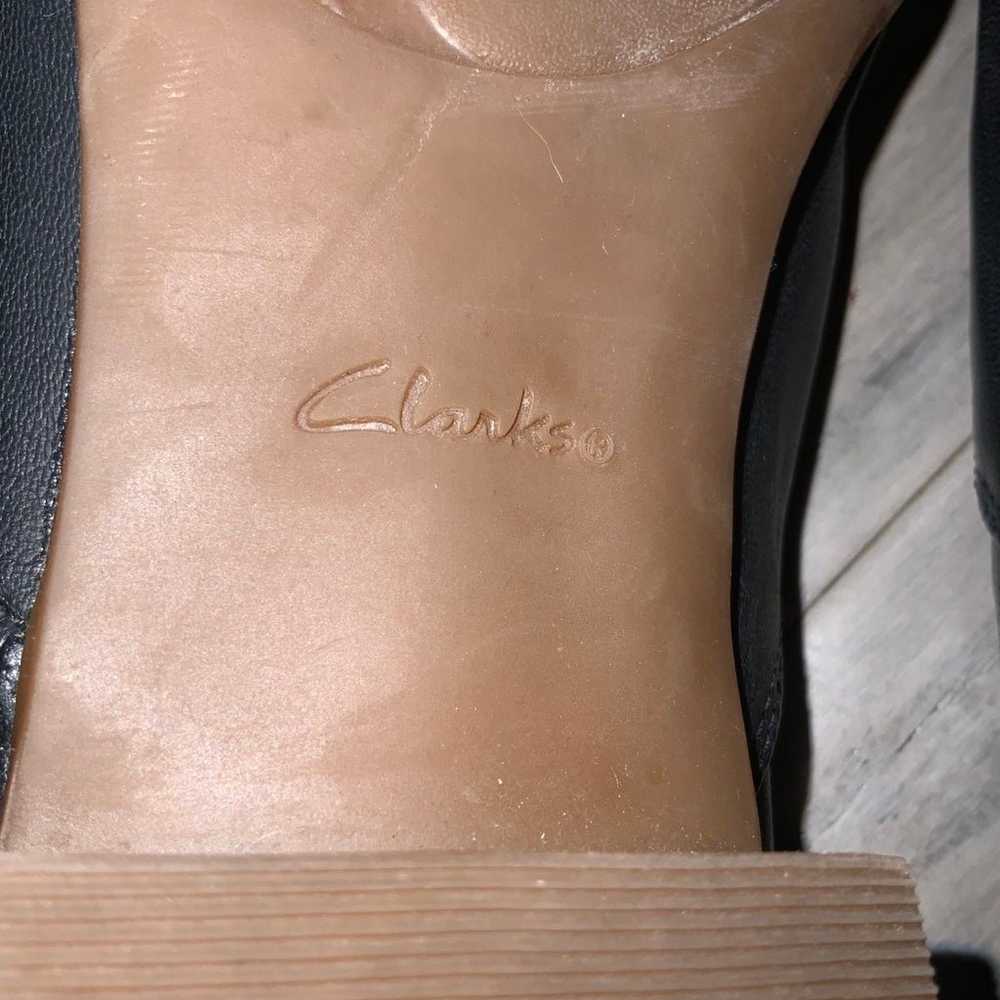 Clarks 8.5 Women's Juliet Palm Loafer Leather Bla… - image 10