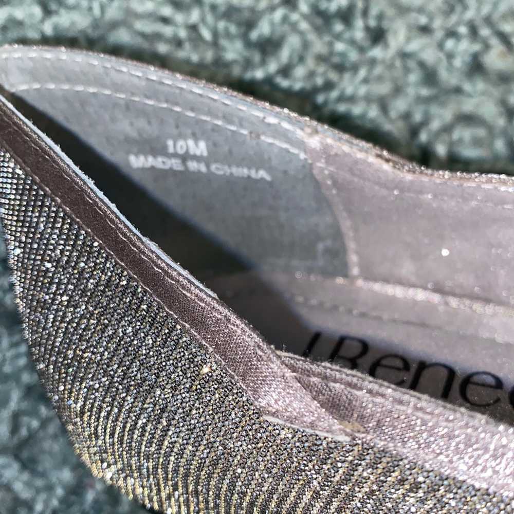 J. Renee  Allitson flats Shoes Glitter Slip On - image 9