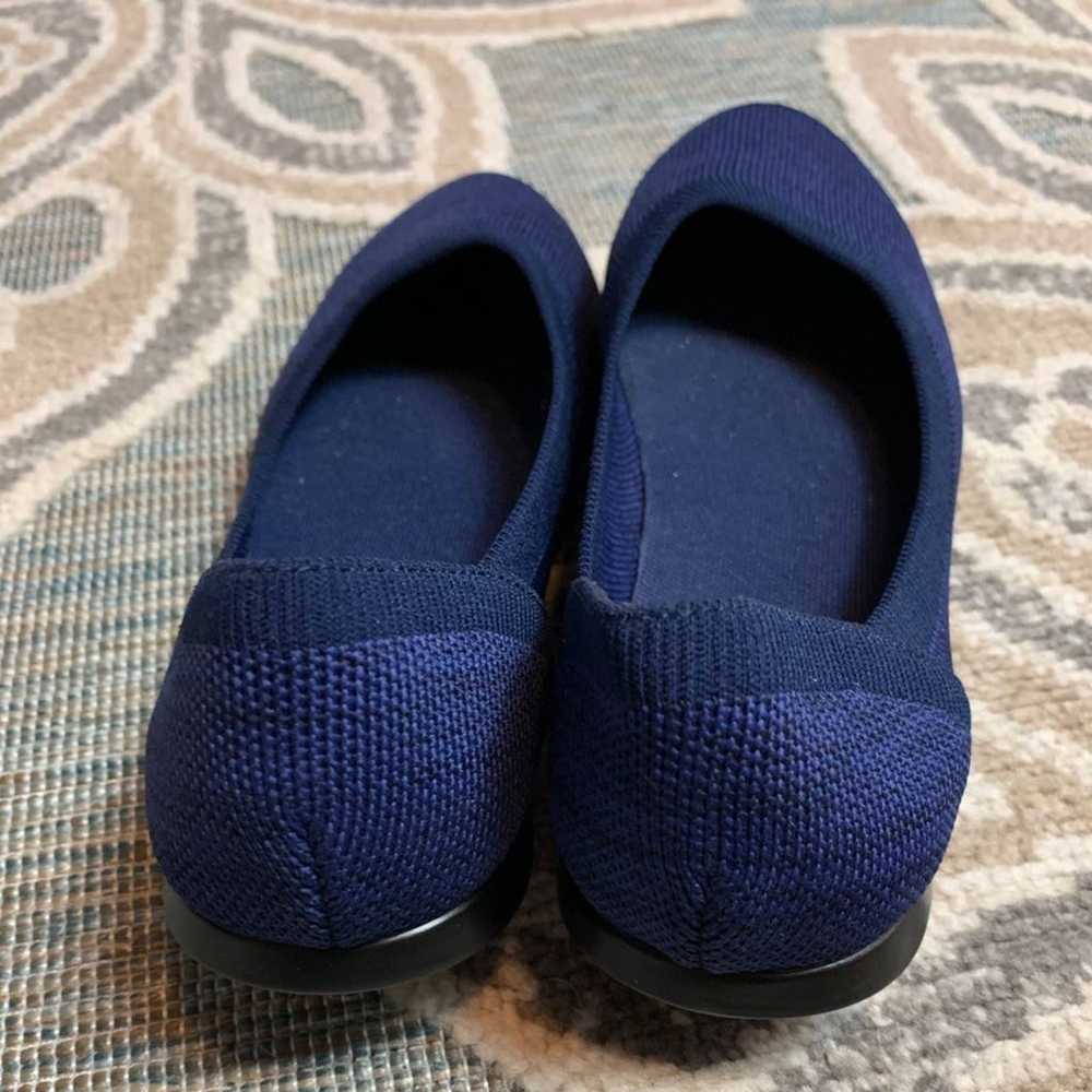 NWOT Nurture Blue Fabric Flats Size 6 - image 3