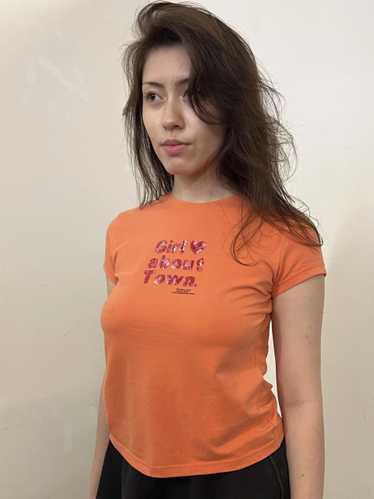 Antoni and Alison Girl About Town Orange T-Shirt