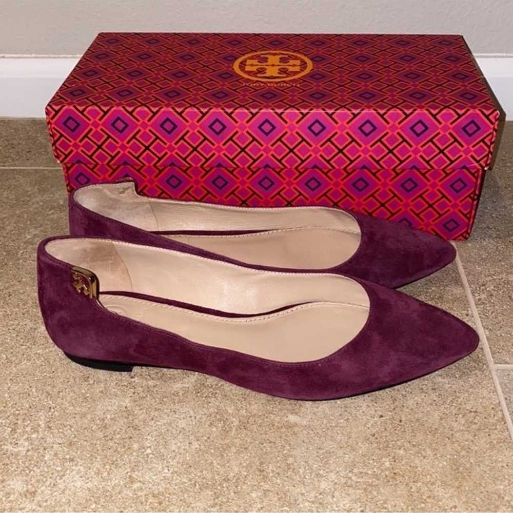 Tory Burch Suede Pointed Flats - image 3