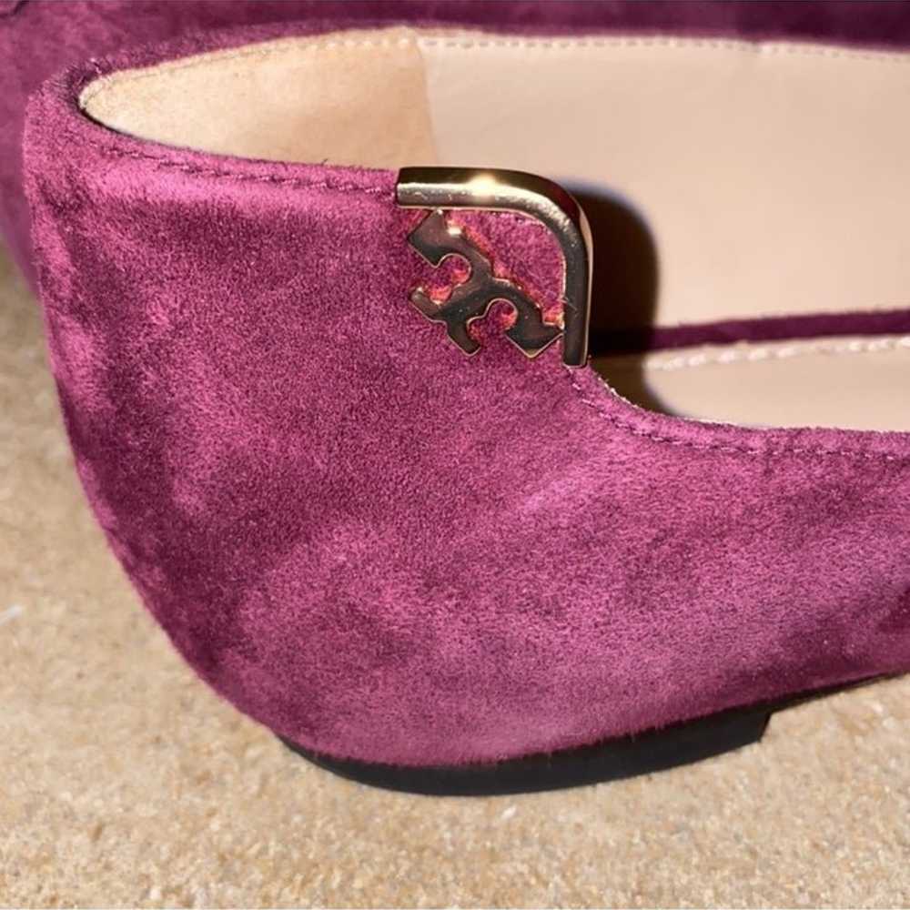 Tory Burch Suede Pointed Flats - image 5
