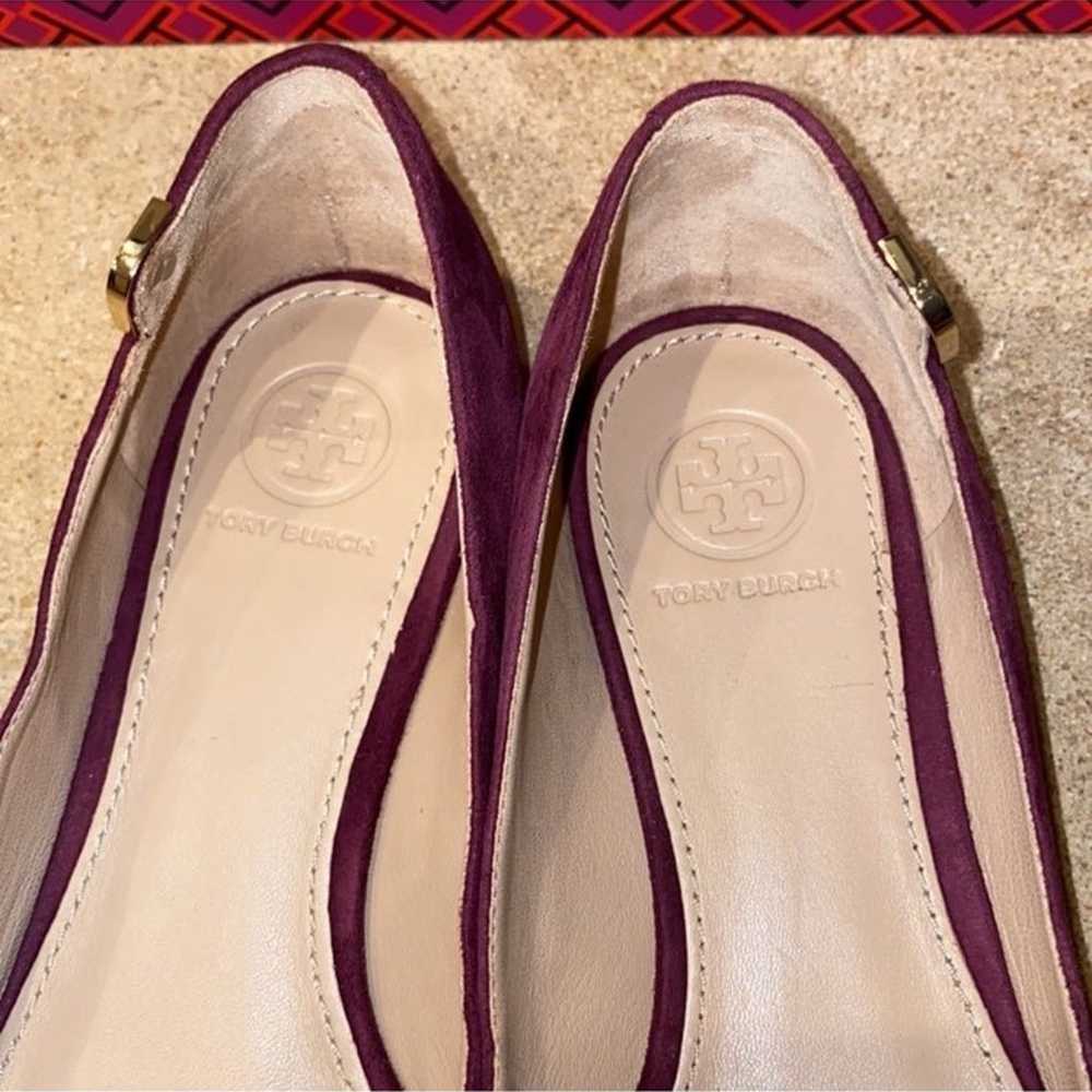 Tory Burch Suede Pointed Flats - image 7