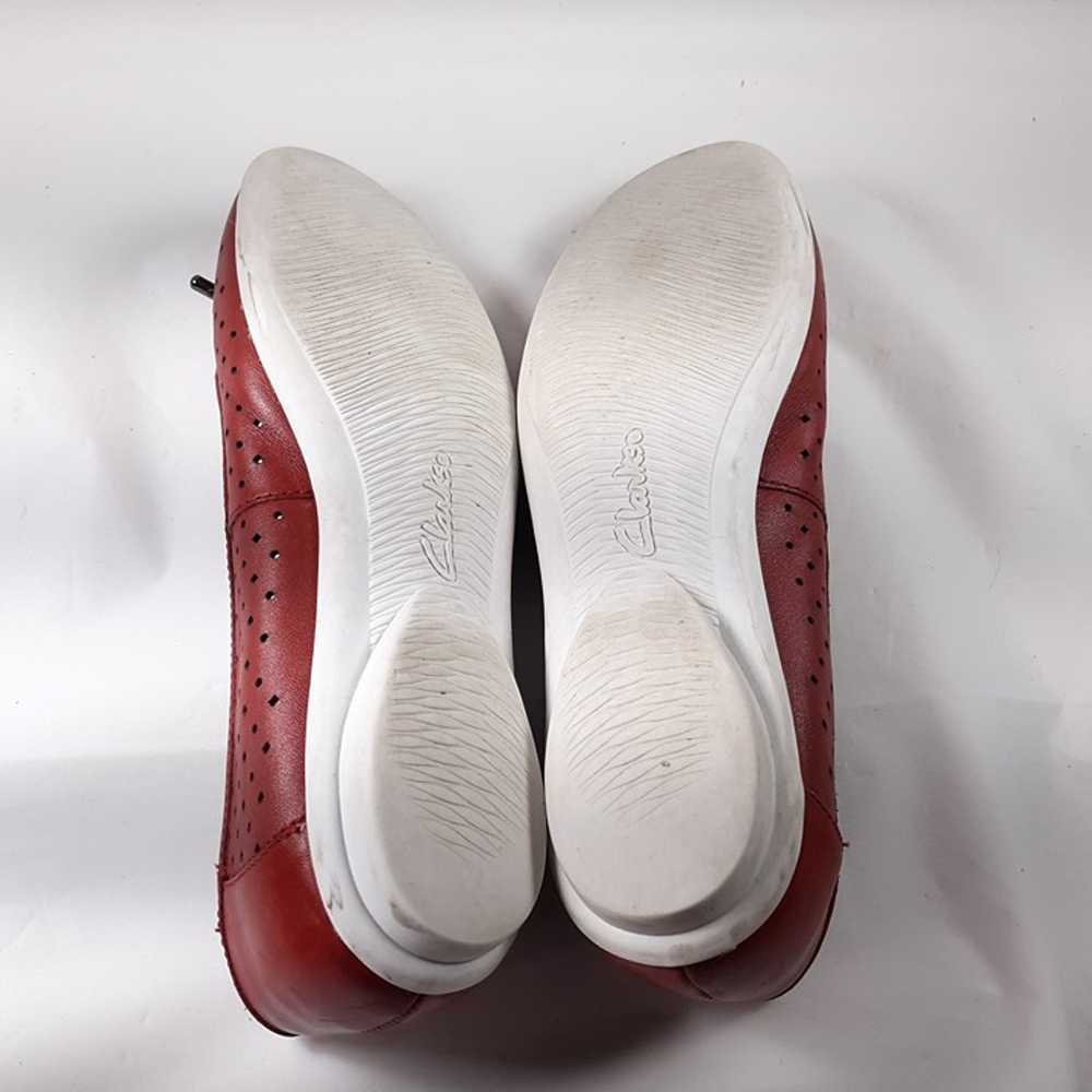 Collections By Clarks Red Ballet Flat Shoes Women… - image 7