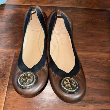 Tory Burch Caroline Ballet Flats Leather - image 1