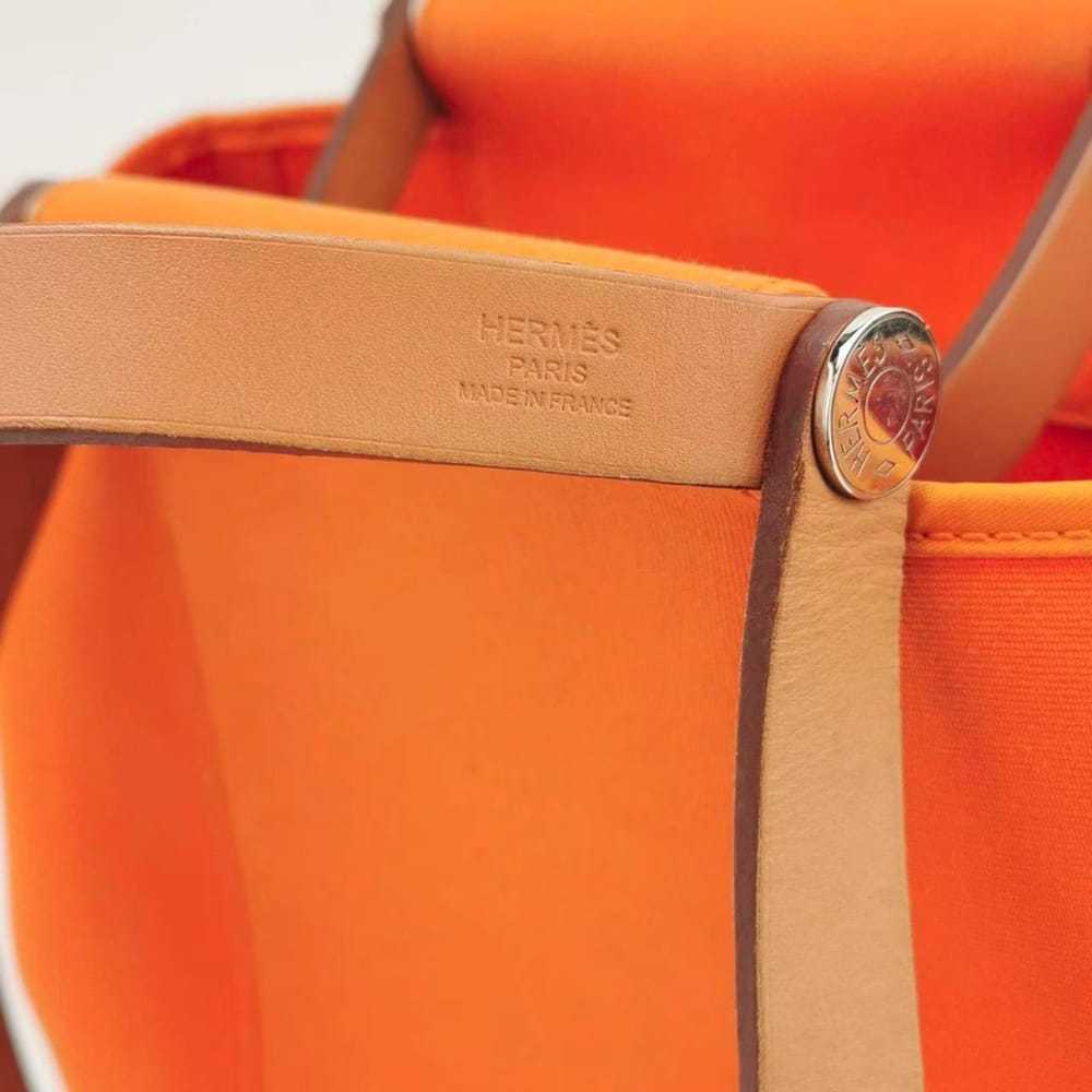 Hermès Cabag cloth handbag - image 10
