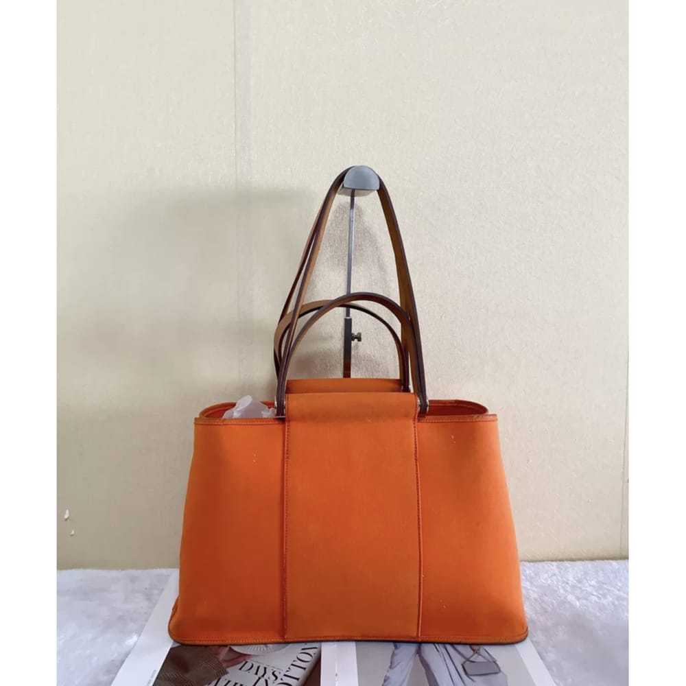 Hermès Cabag cloth handbag - image 2