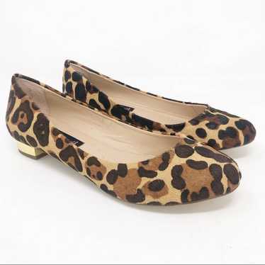 Steve Madden Calf Hair Leopard Flats NEW - image 1