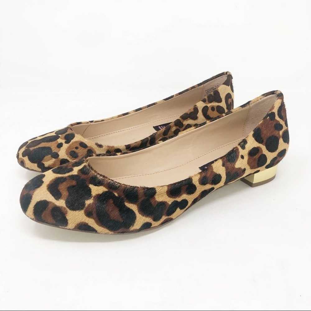 Steve Madden Calf Hair Leopard Flats NEW - image 3