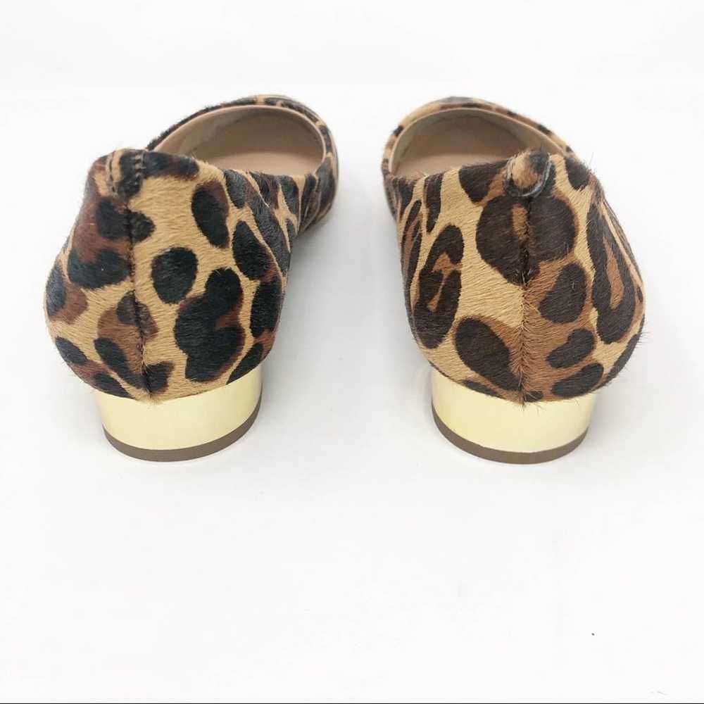 Steve Madden Calf Hair Leopard Flats NEW - image 4