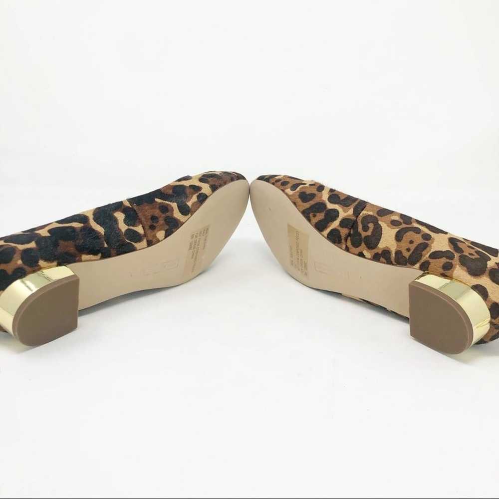 Steve Madden Calf Hair Leopard Flats NEW - image 5