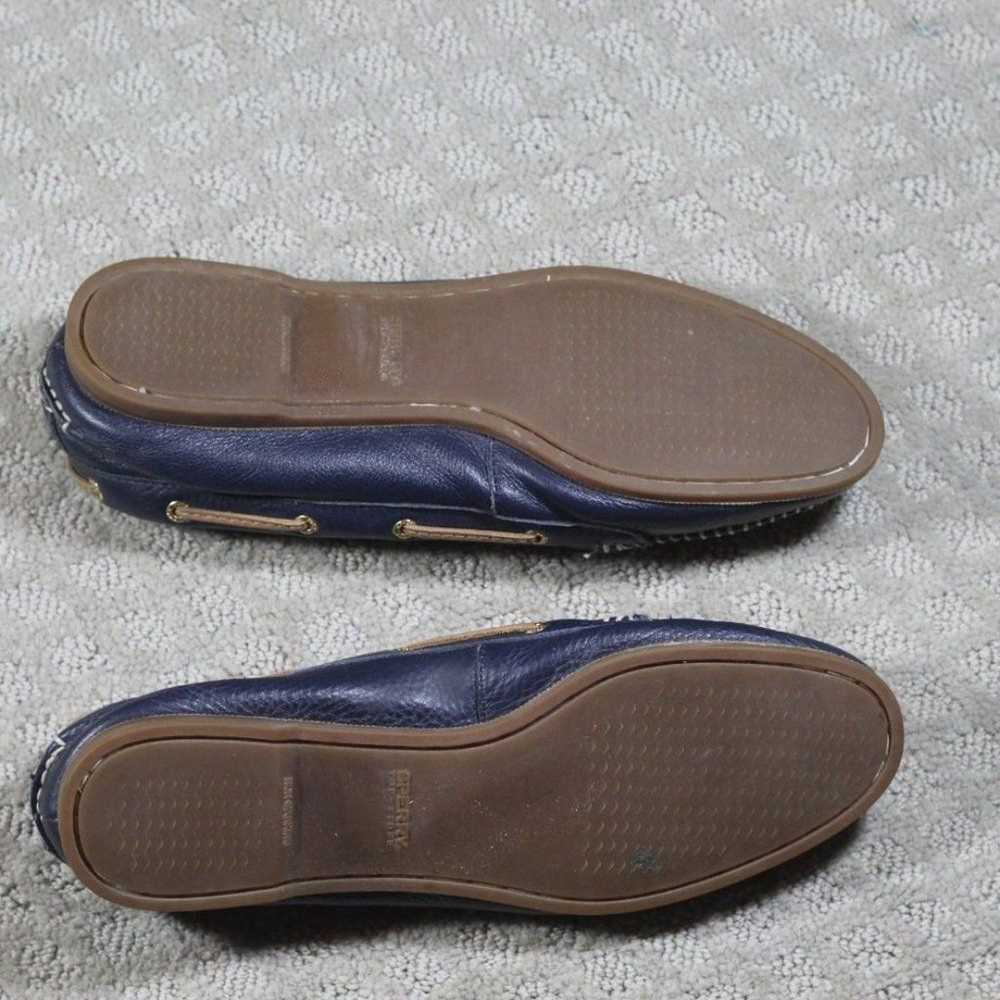 Sperry Topsider Navy Blue Moccasins - LIKE NEW - image 6