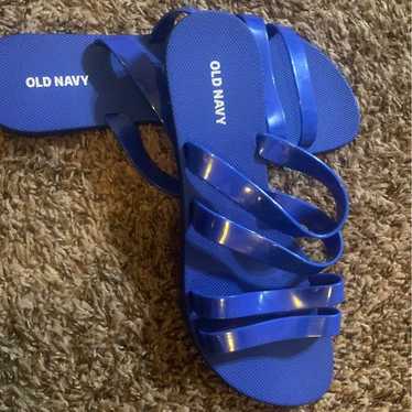 Sandals Old navy Salmon And blue and black