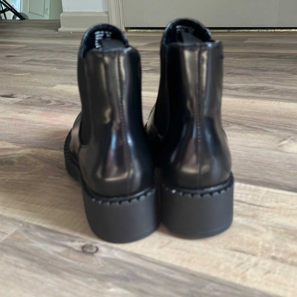 Steve Madden black leather boots - image 3