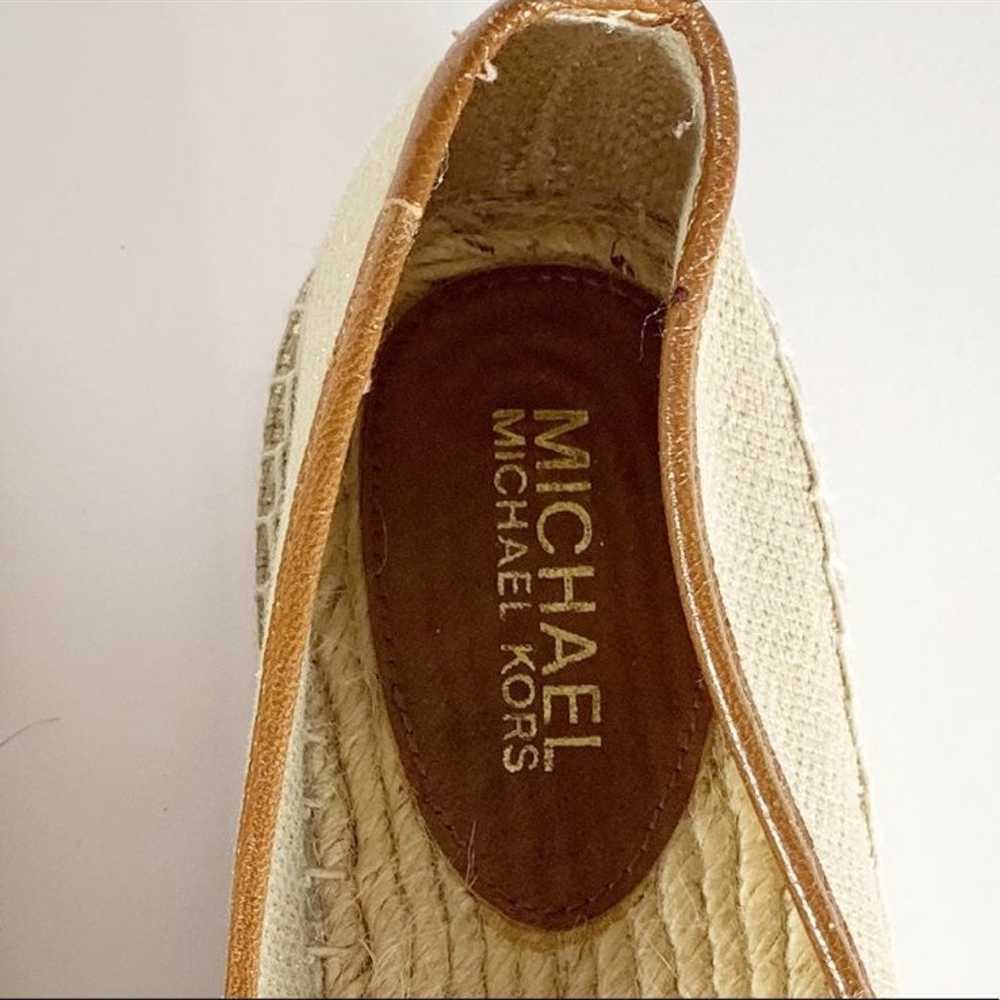 Michael Kors espadrilles flats size 8 - image 5