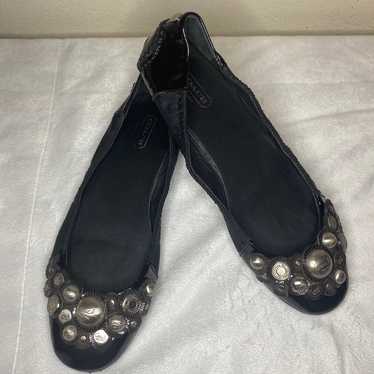 Coach Venus Embellished Ballet Flats - image 1