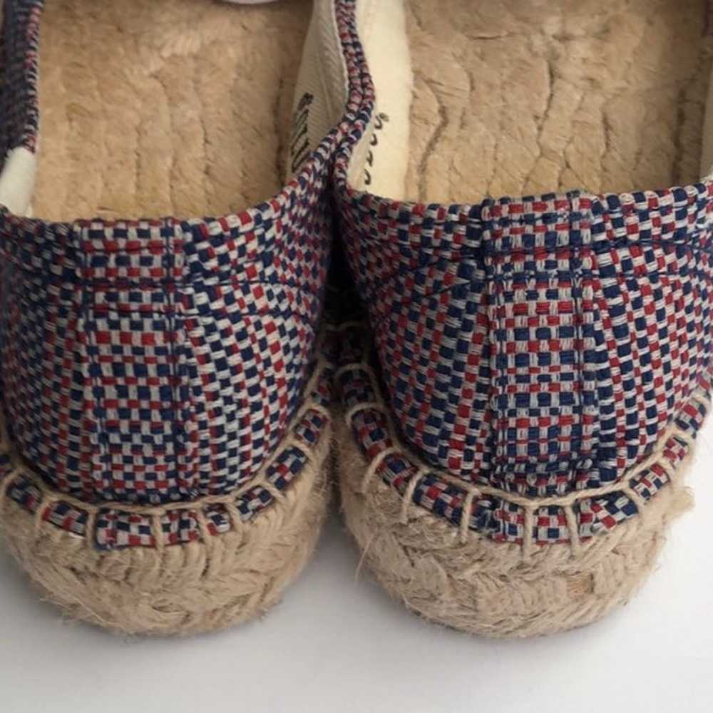 Soludos Platforms  Espadrille Union Jack Red Flats - image 5