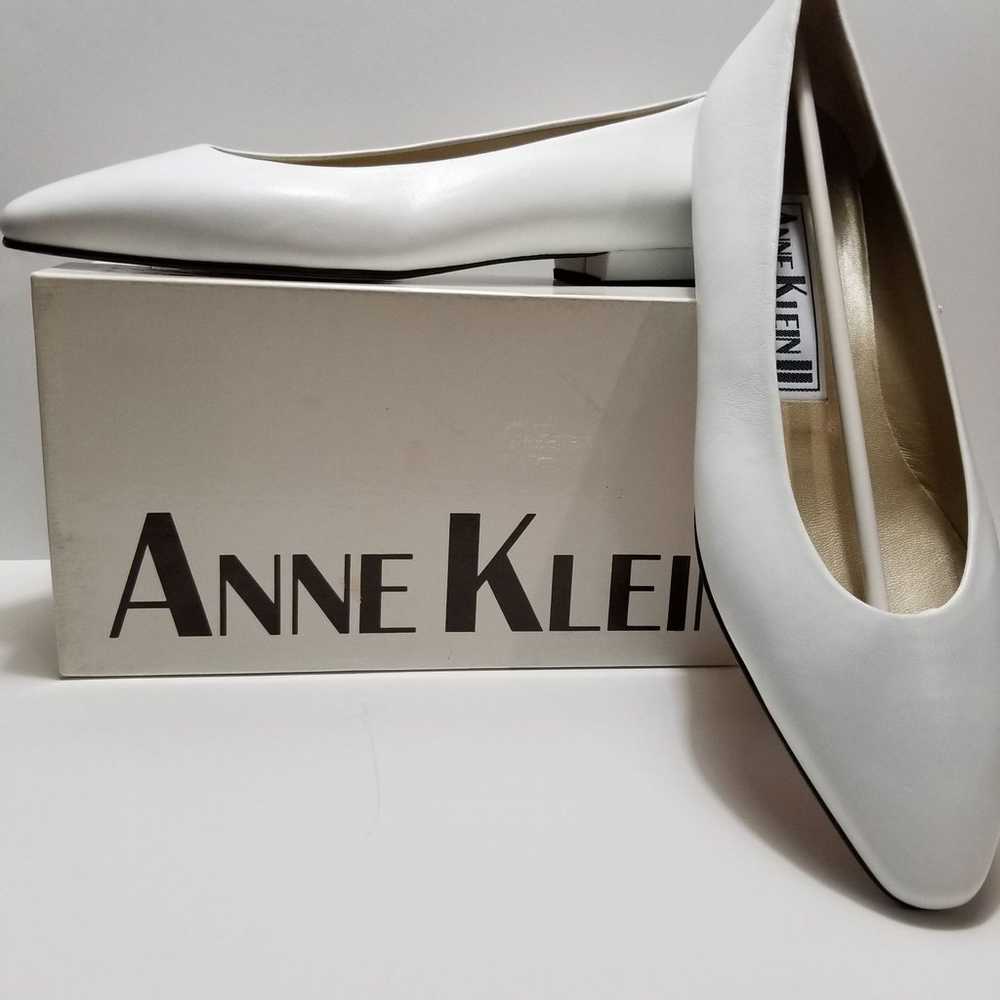 Anne Klein II Vintage Leather Flats - image 1