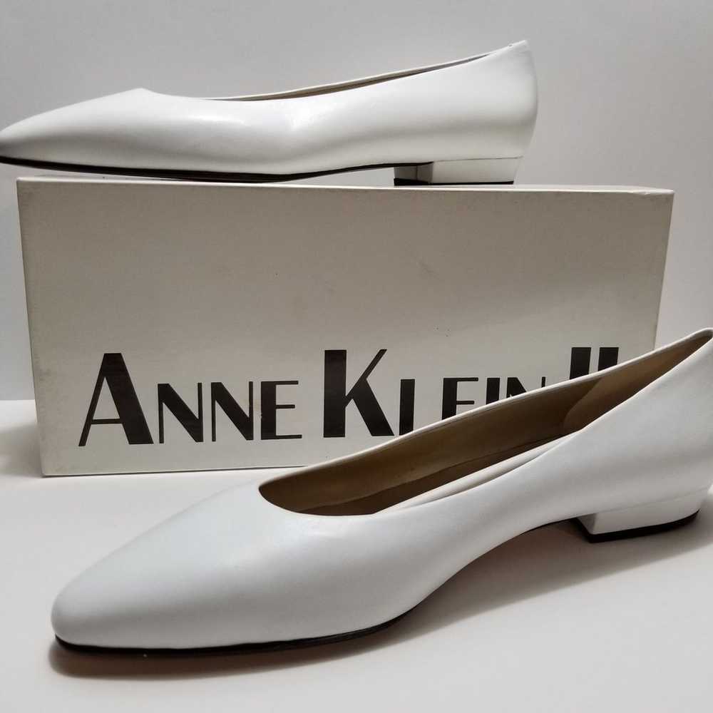 Anne Klein II Vintage Leather Flats - image 2