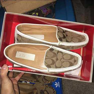 Coach flat loafer