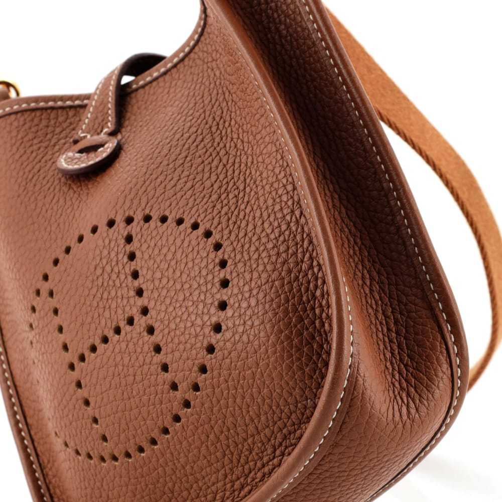 Hermès Leather crossbody bag - image 6