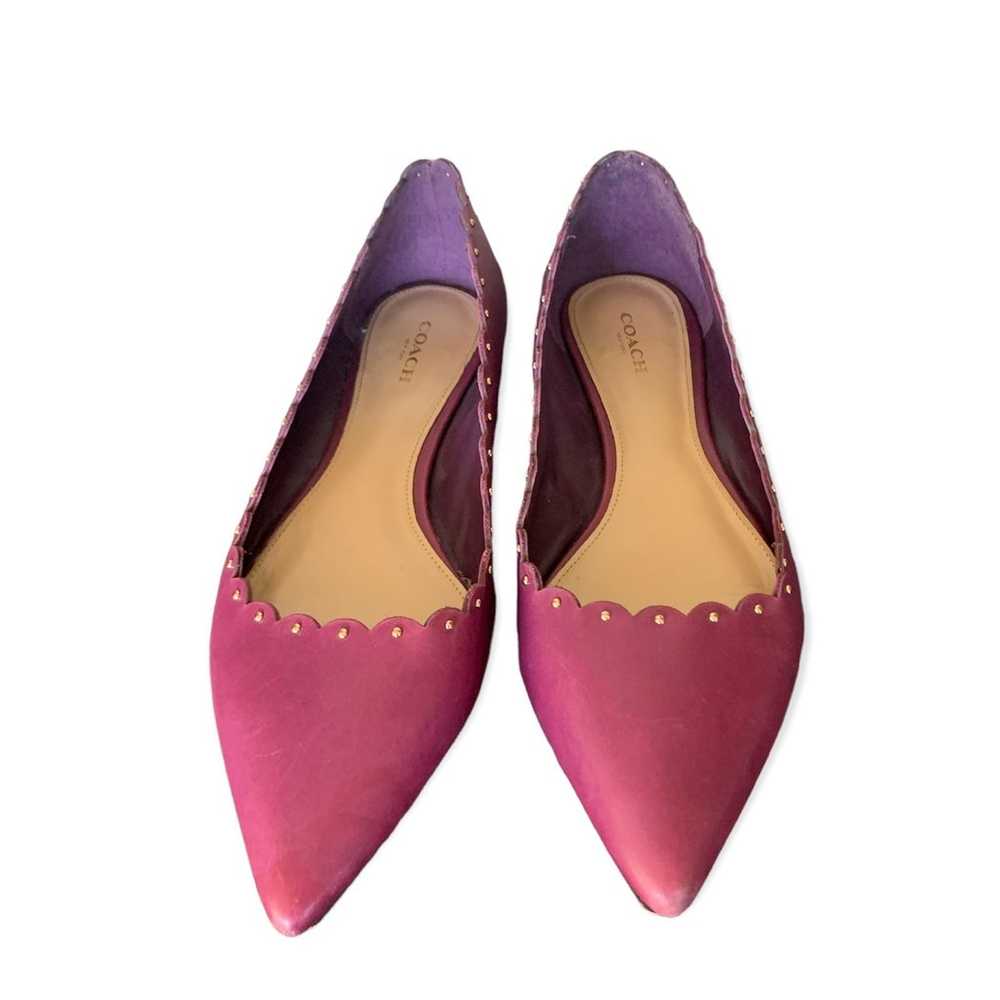 Coach Jillian Leather Flats - image 1