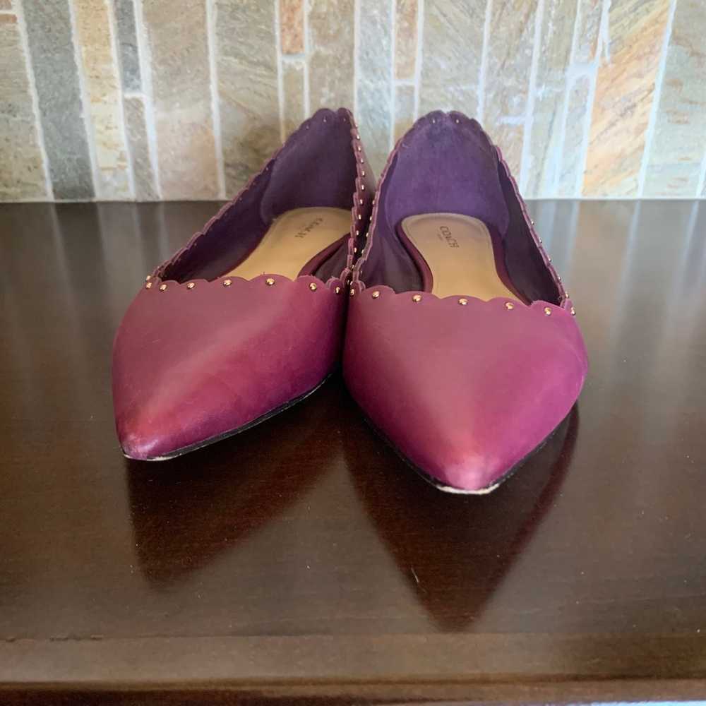 Coach Jillian Leather Flats - image 4