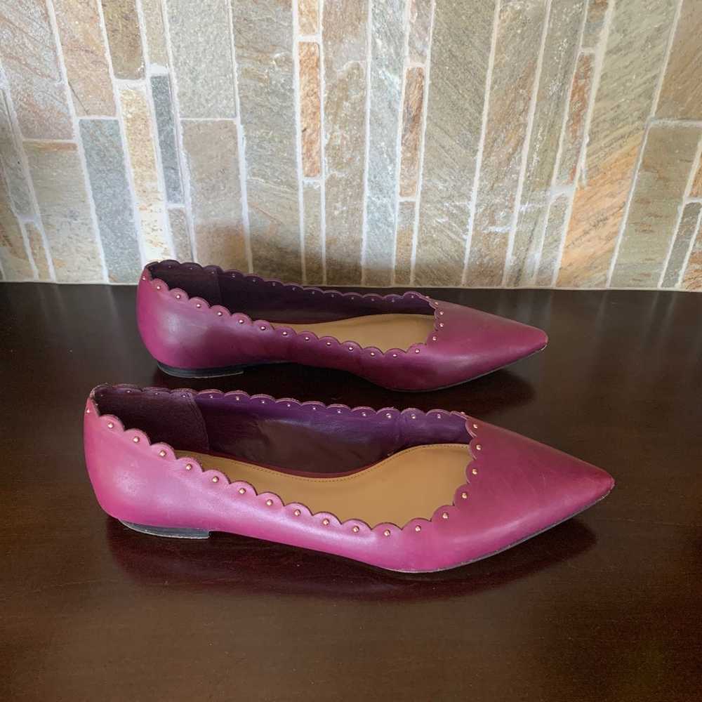 Coach Jillian Leather Flats - image 8