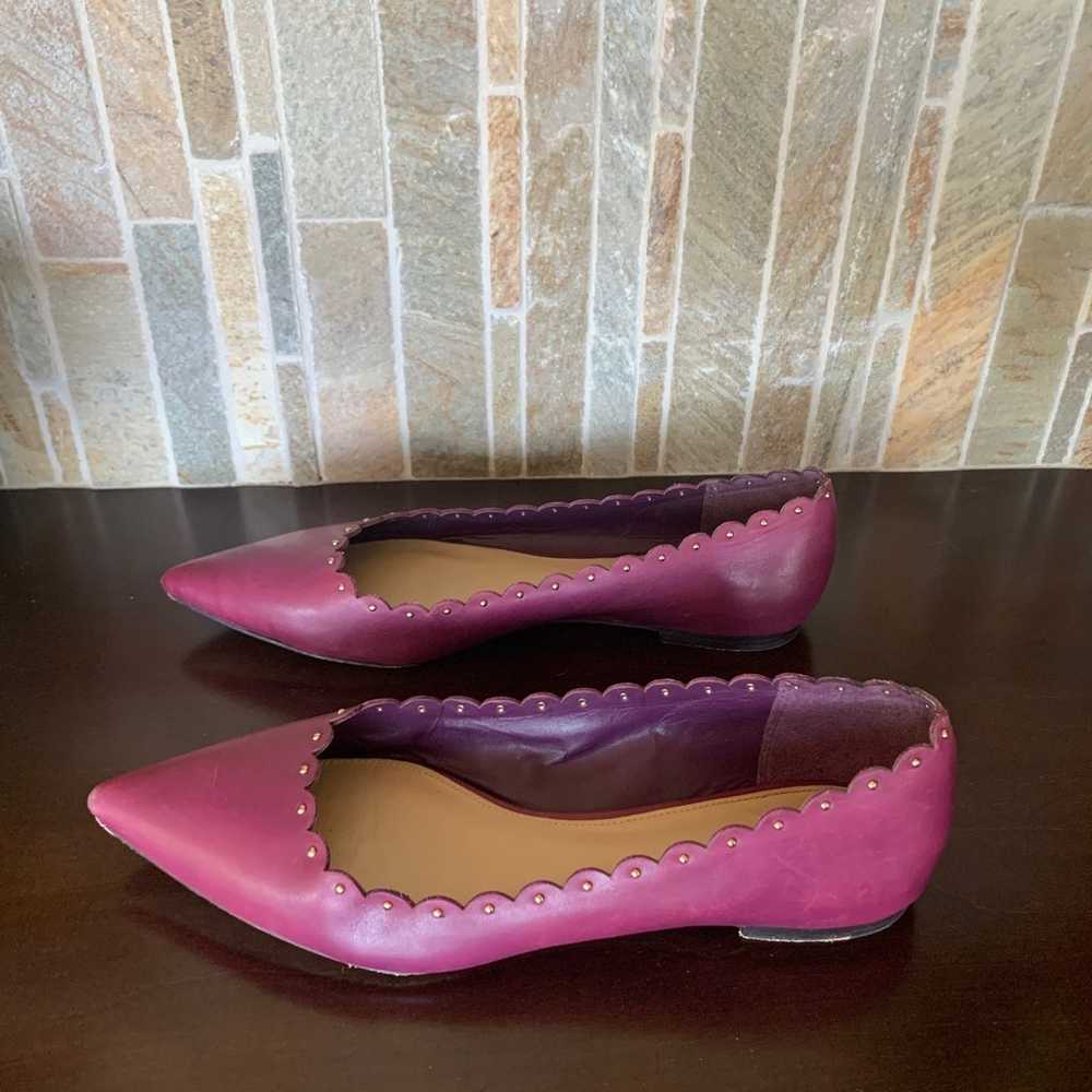 Coach Jillian Leather Flats - image 9