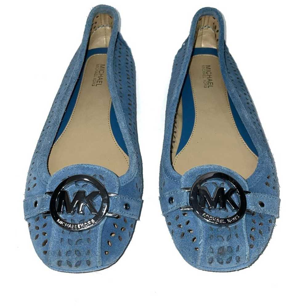 Michael Kors Fulton Suede Leather Moccasin Flats - image 1