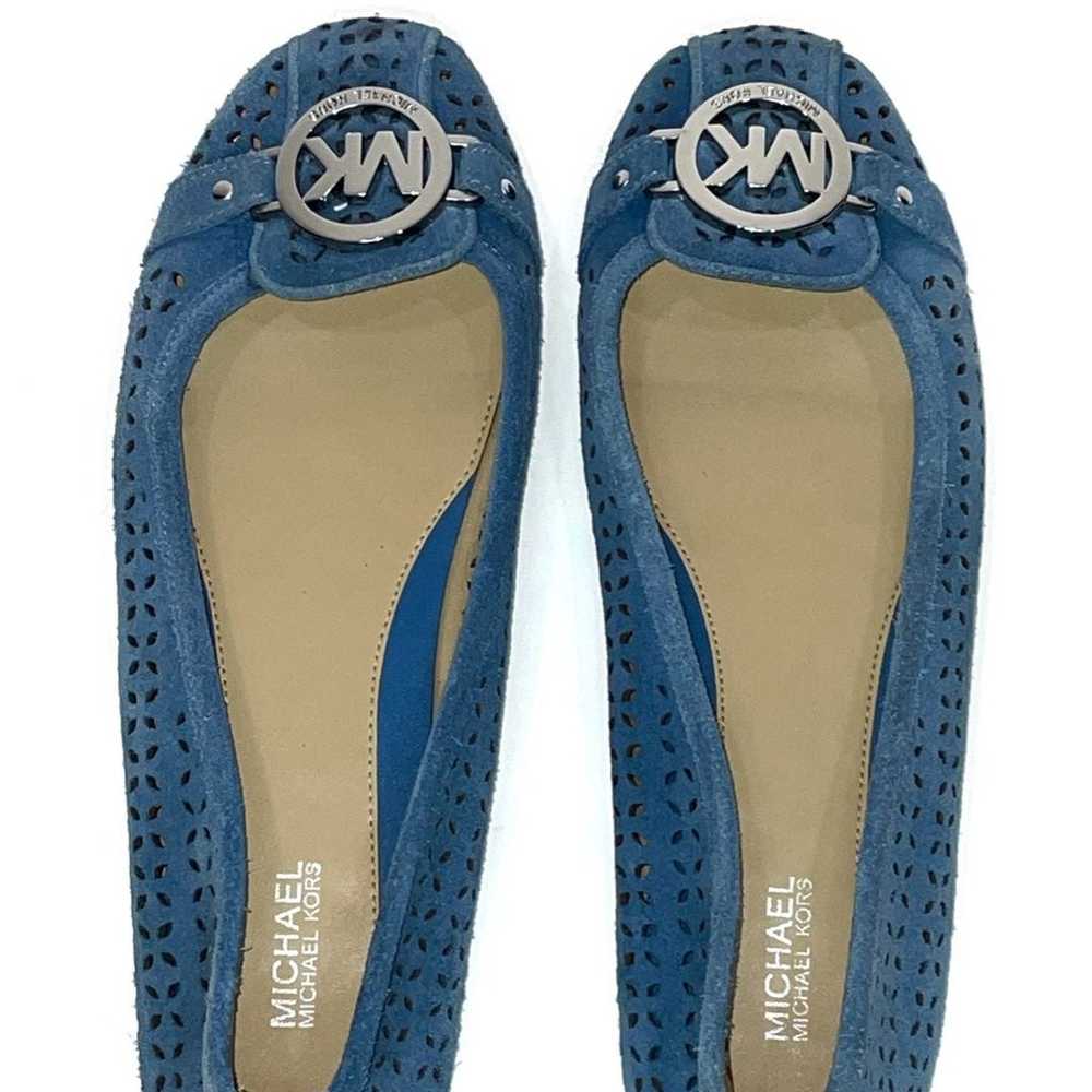 Michael Kors Fulton Suede Leather Moccasin Flats - image 3