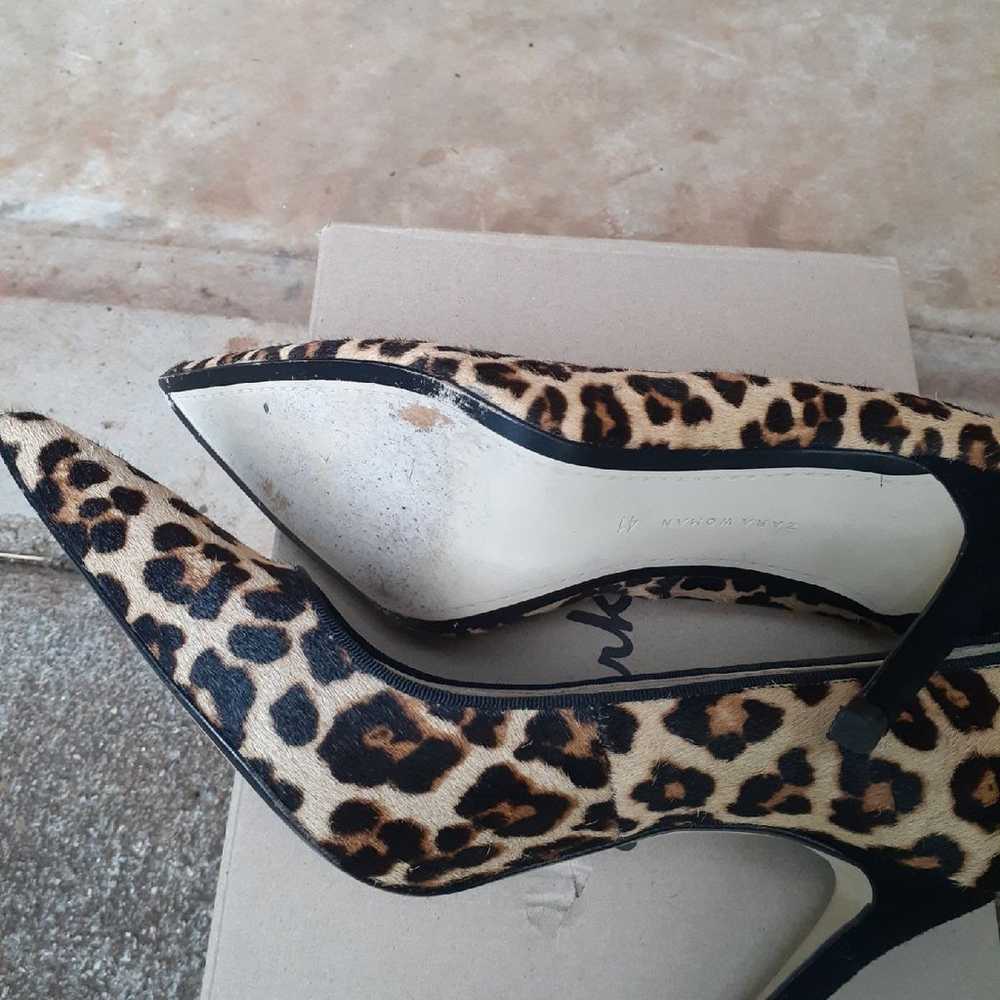 Zara's Leopard print shoe - image 7