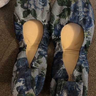 Blue/Denim Floral Storehouse Flats - image 1