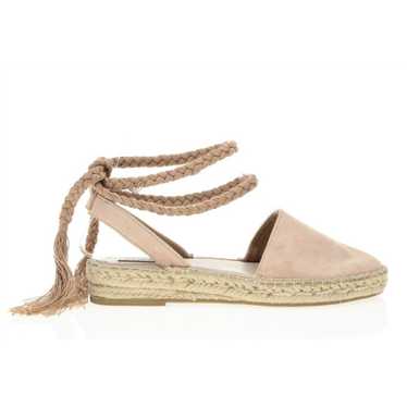 Steve Madden Mesa Beige Suede Wrap Around Espadril