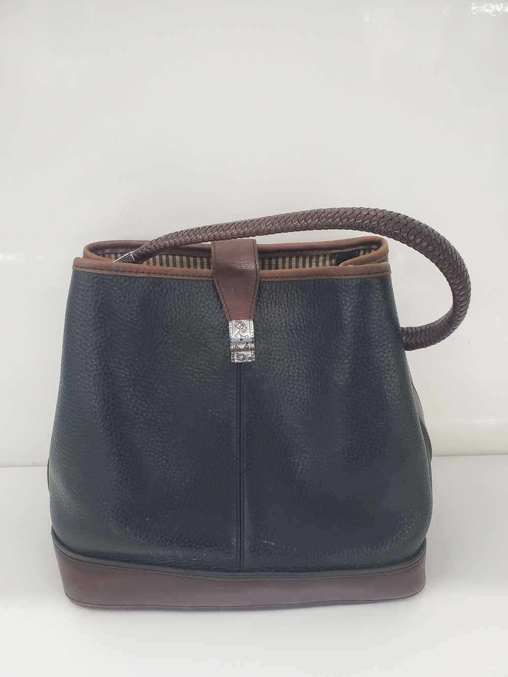 Women Brighton Black Leather Shoulder Bag/purse u… - image 1